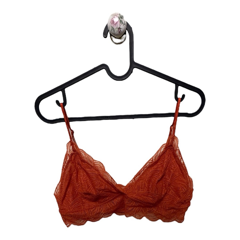 Talula Rust Lace Bralette